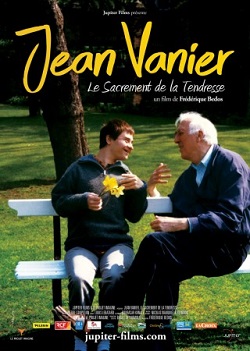 Affiche du film jean Vanier, le sacrement de la tendresse